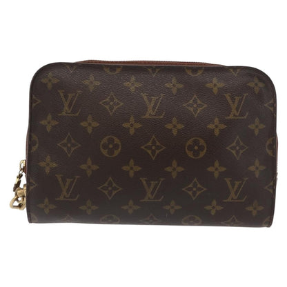 Louis Vuitton Pochette Orsay Monogram Canvas, BROWN, CANVAS, Clutche & pouche