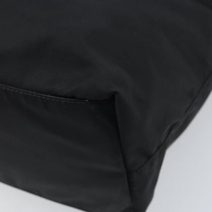 Prada Vintage Zip Tote Tessuto, Black, Nylon, Tote Bag
