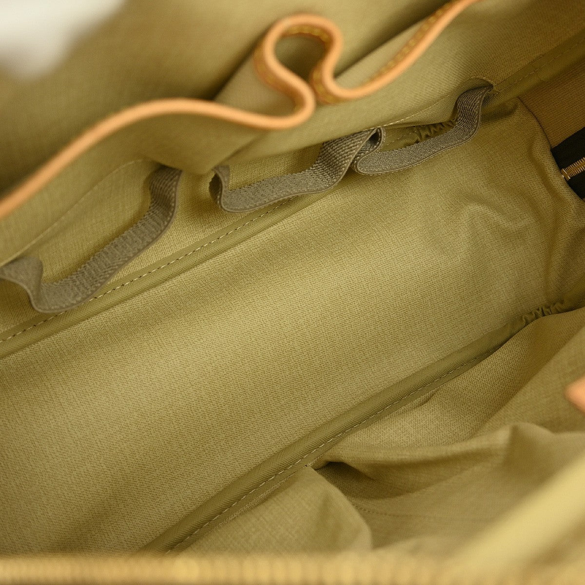 Louis Vuitton Deauville Handbag Monogram Canvas, BROWN, CANVAS, Handbag