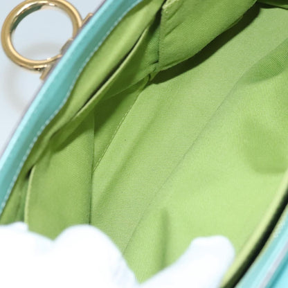 Salvatore Ferragamo Virna Satchel Leather, TURQUOISE, LEATHER, Handbag