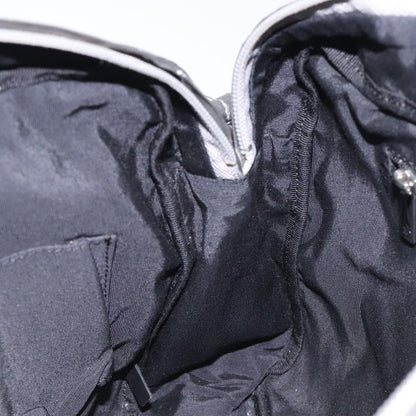 Chanel Unlimited Shoulder Bag Nylon, SILVER, NYLON, Shoulder bag