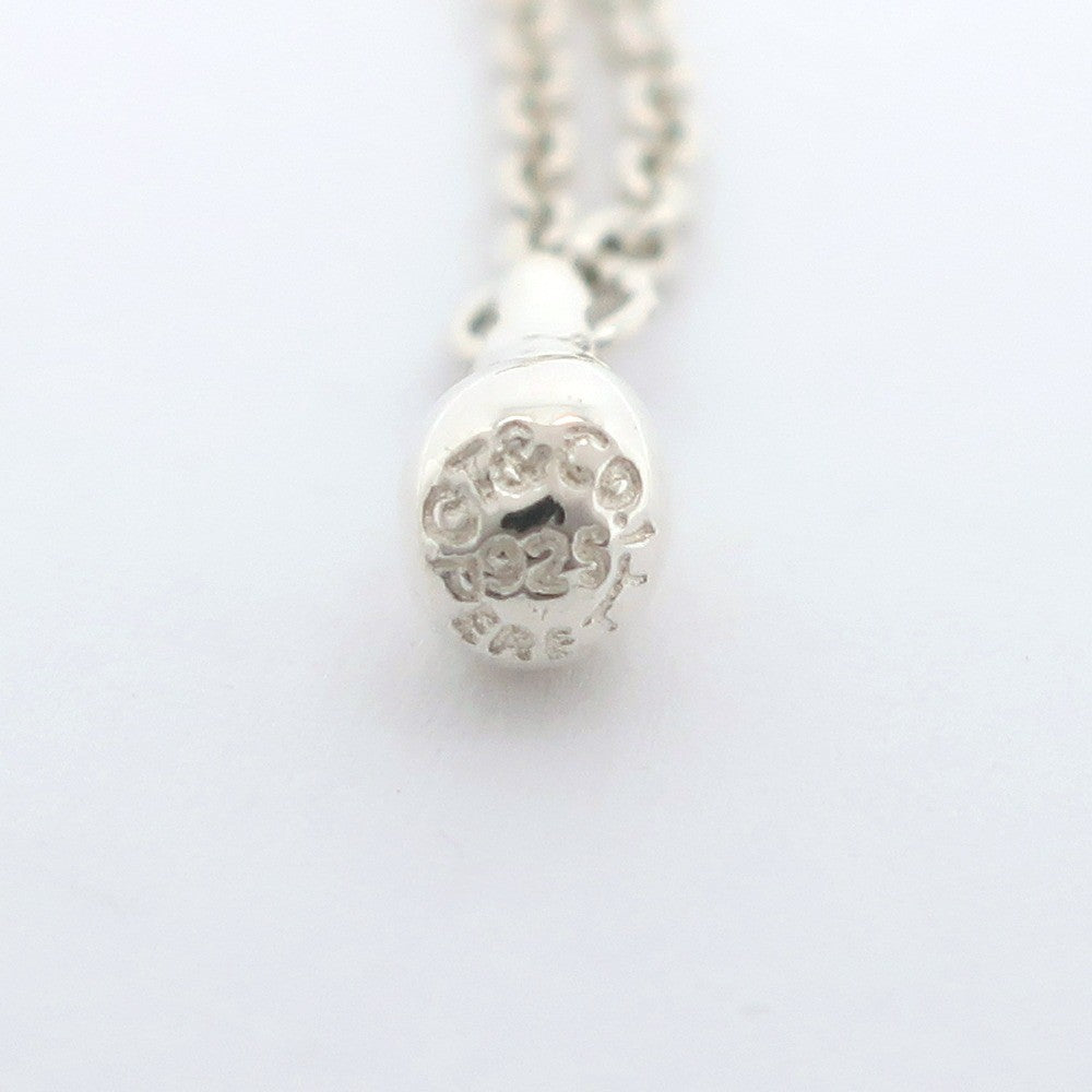 Tiffany & Co. Elsa Peretti Teardrop Necklace Silver 925, SILVER, SILVER, Necklace