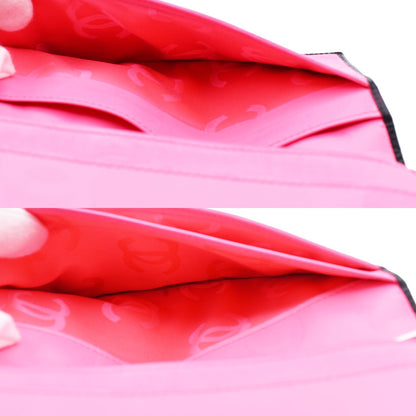 Chanel Cambon Bifold Wallet Quilted Lambskin, BLACK, LEATHER, Wallets