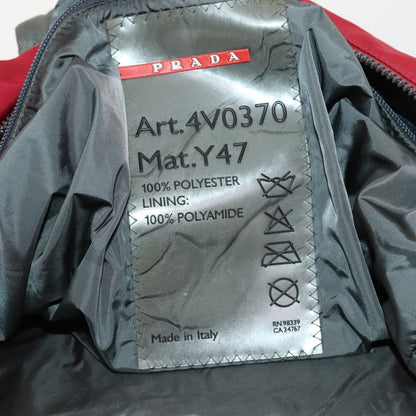 Prada Sport Line Boston Bag Nylon, Red, Nylon, Travel Bag