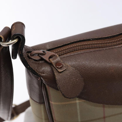 Burberry Nova check Shoulder bag Canvas, BEIGE, CANVAS, Shoulder bag
