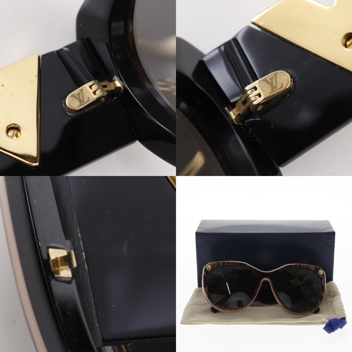 Louis Vuitton My Fair Lady Sunglasses Plastic, Brown, Plastic, Sunglasses