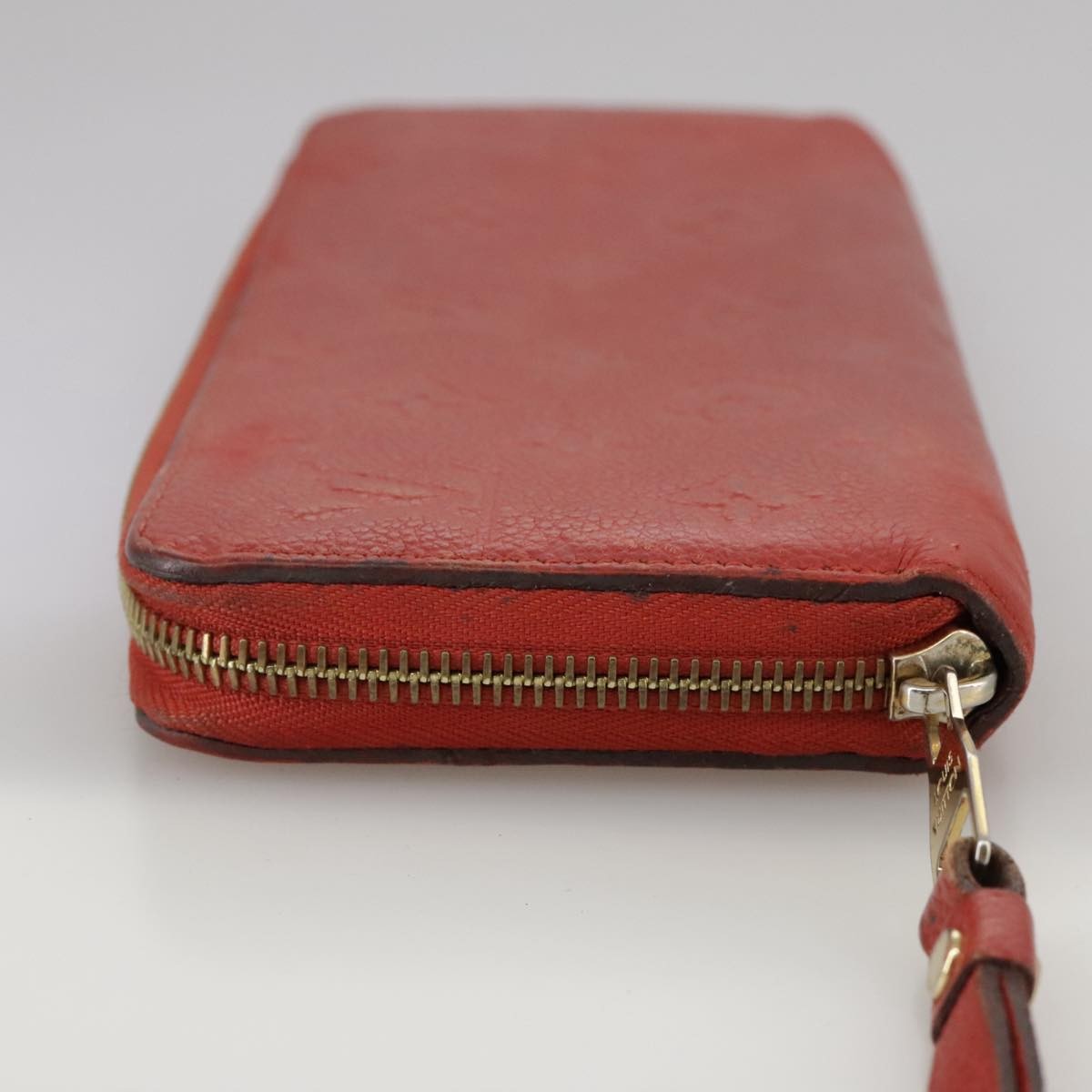 Louis Vuitton Portefeuille zippy Monogramme Empreinte Monogramme Empreinte, RED, LEATHER, Wallets