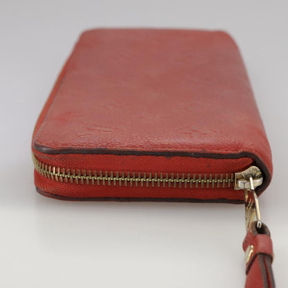 Louis Vuitton Portefeuille zippy Monogramme Empreinte Monogramme Empreinte, RED, LEATHER, Wallets