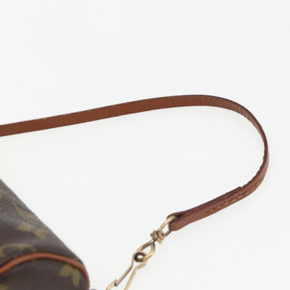 Louis Vuitton Papillon Pochette Monogram Canvas, BROWN, CANVAS, Clutche & pouche
