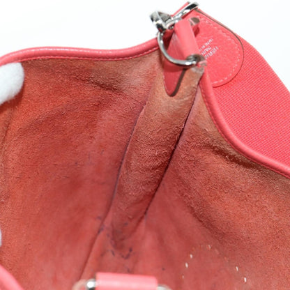 Hermes Evelyne Bag Gen III Clemence, Pink, Leather, Shoulder Bag