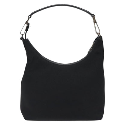 Gucci Zip Hobo Nylon, BLACK, NYLON, Shoulder bag