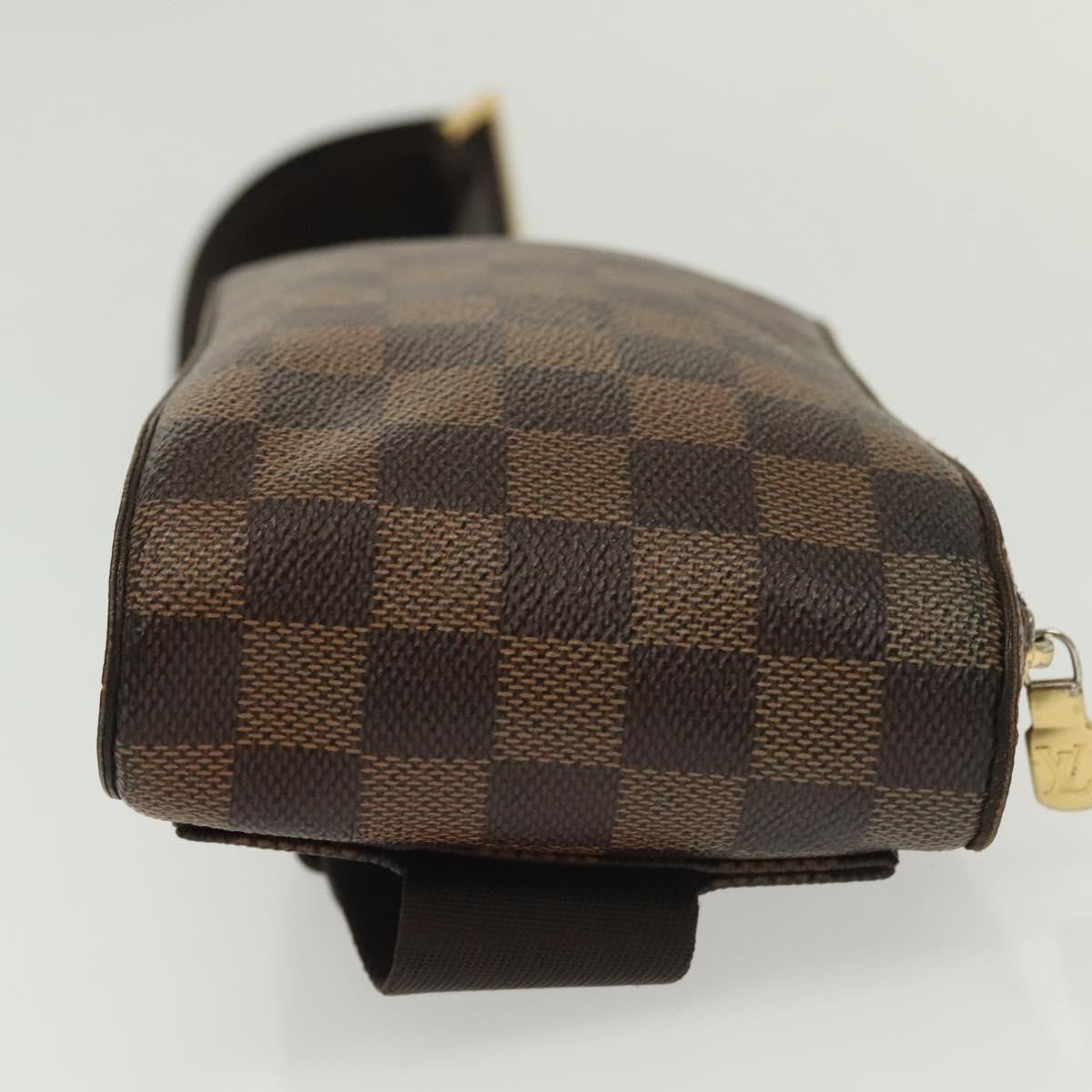 Louis Vuitton Geronimos Waist Bag Damier, BROWN, CANVAS, Shoulder bag
