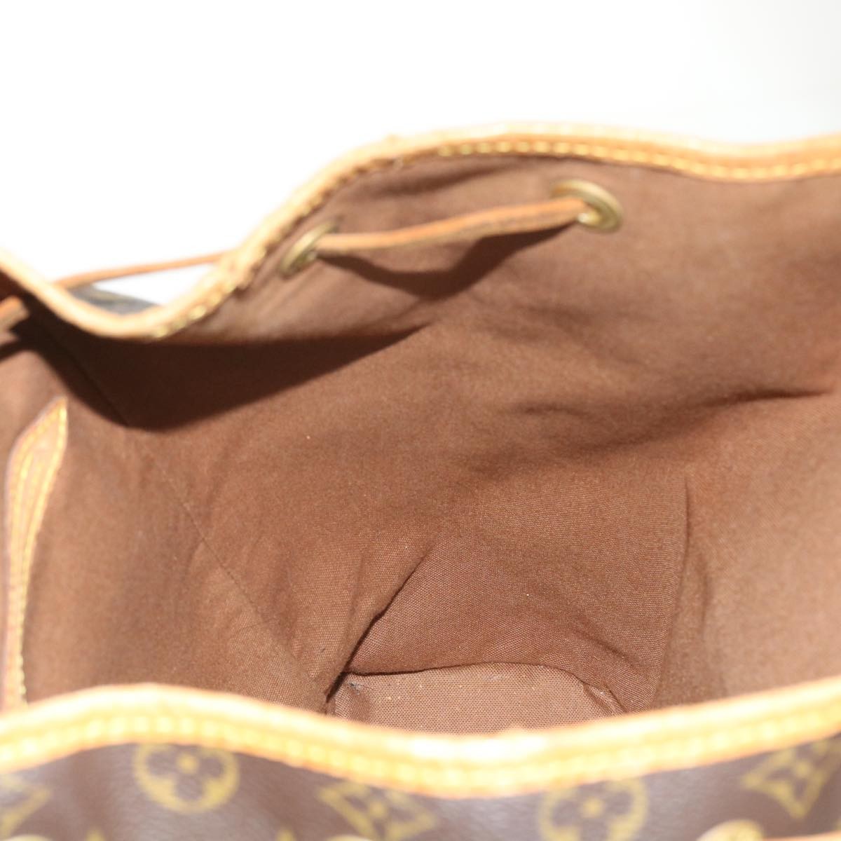 Louis Vuitton Montsouris Backpack Monogram Canvas, BROWN, CANVAS, Backpack