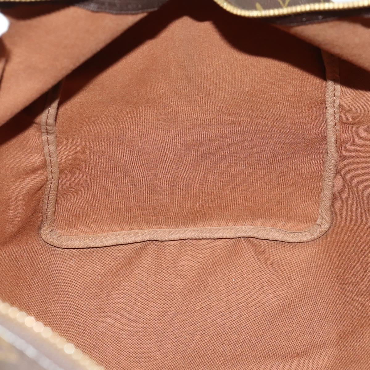 Louis Vuitton Keepall Bag Monogram Canvas, BROWN, CANVAS, Travel bag