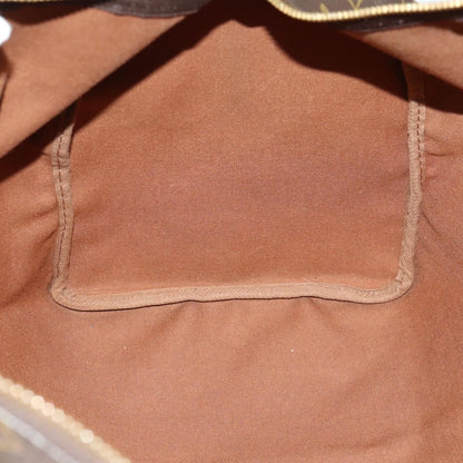 Louis Vuitton Keepall Bag Monogram Canvas, BROWN, CANVAS, Travel bag