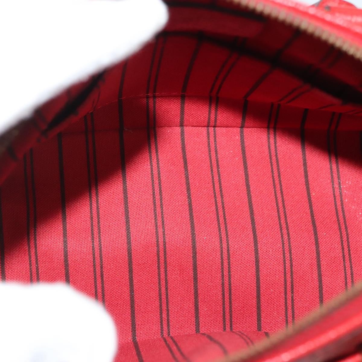 Louis Vuitton Speedy Bandouliere NM Bag Monogram Empreinte Leather, RED, LEATHER, Handbag