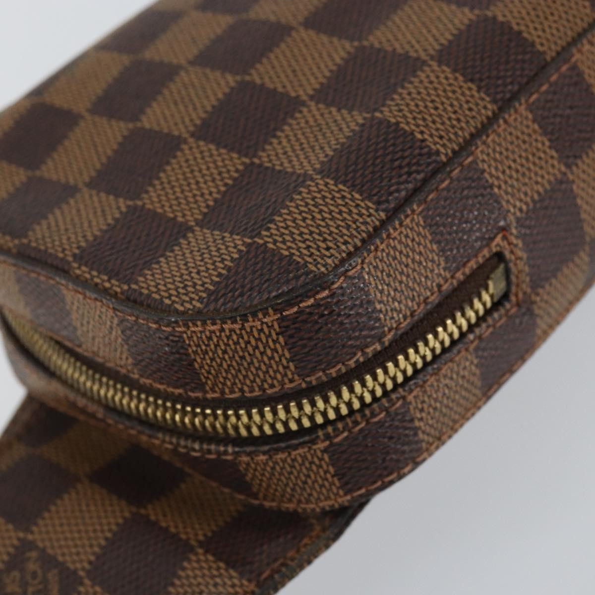 Louis Vuitton Geronimos Waist Bag Damier, BROWN, CANVAS, Shoulder bag