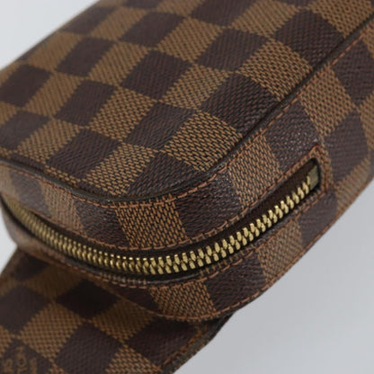 Louis Vuitton Geronimos Waist Bag Damier, BROWN, CANVAS, Shoulder bag