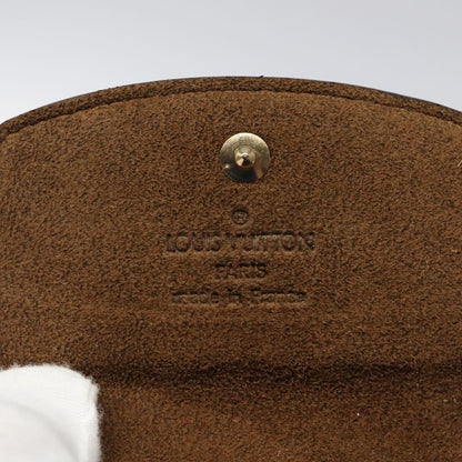 Louis Vuitton Cufflinks Case Damier, BROWN, CANVAS, Jewelry set