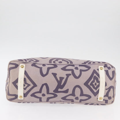 Louis Vuitton Tahitienne Cabas Canvas, Purple, Canvas, Tote Bag