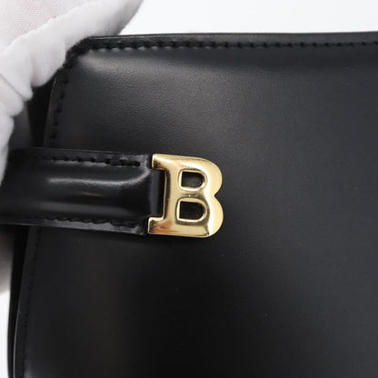 Bally Vintage Shoulder Bag Leather, BLACK, LEATHER, Shoulder bag