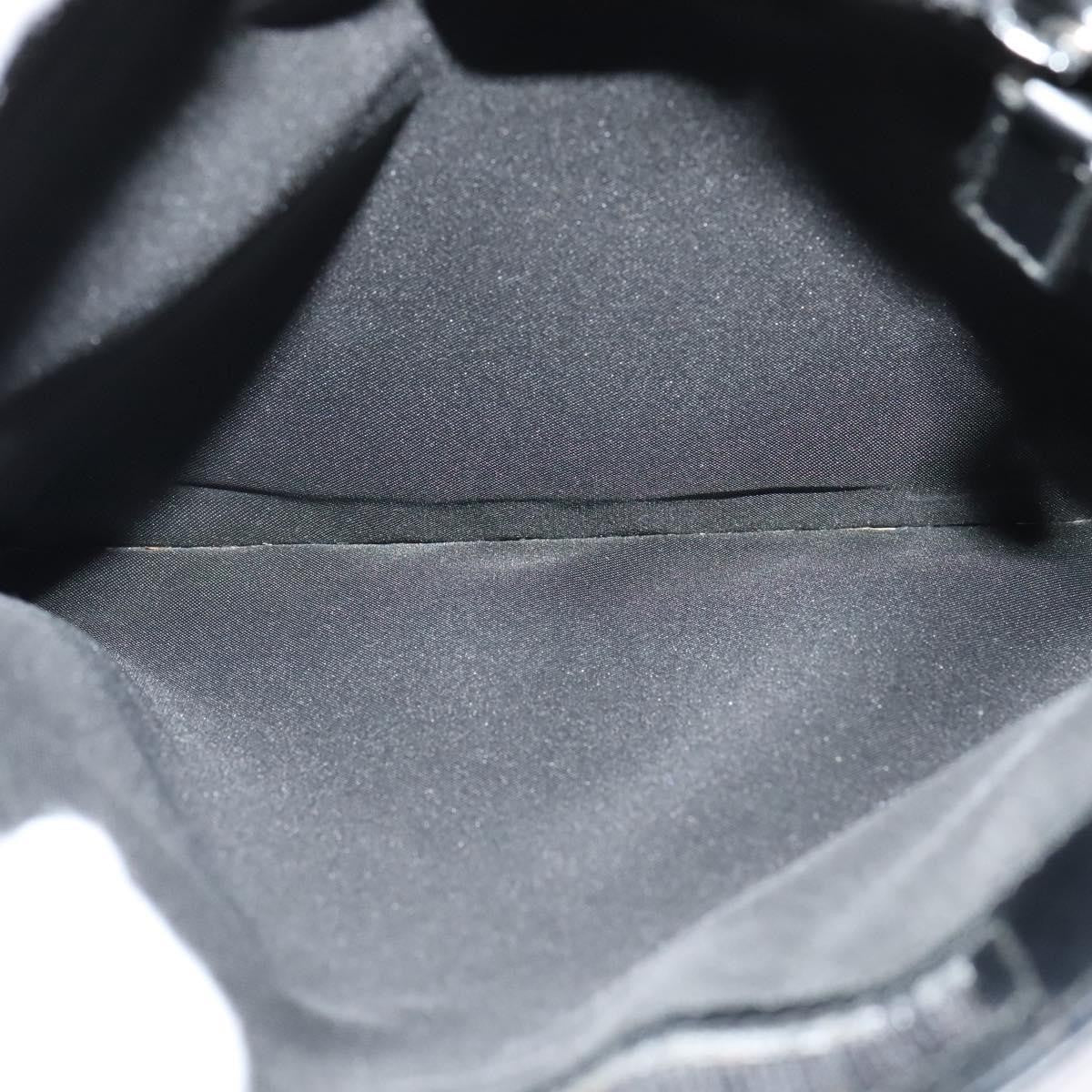 Gucci Vintage Flat Messenger Bag GG Canvas, BLACK, CANVAS, Shoulder bag