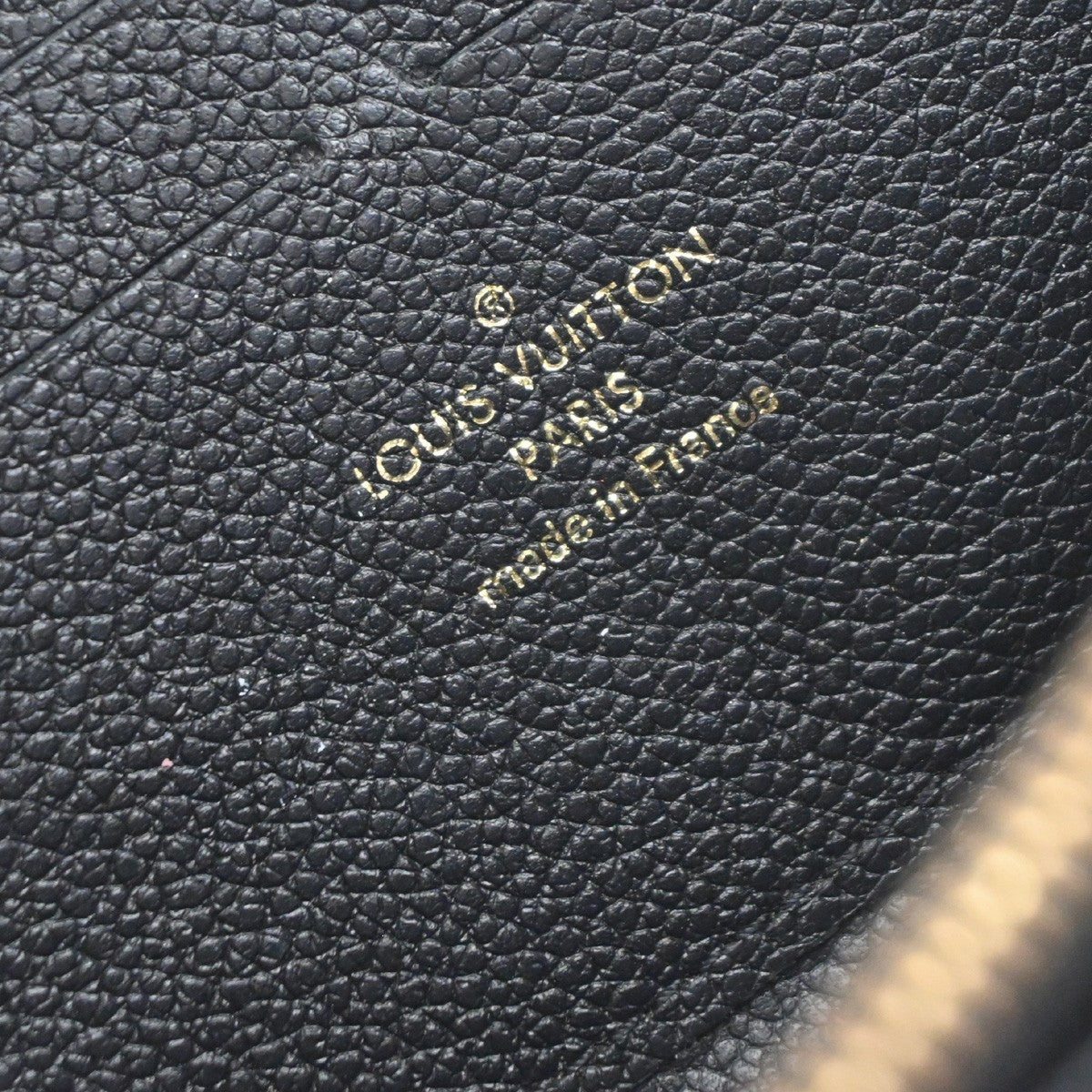Louis Vuitton Portefeuille zippy Monogramme Empreinte Monogramme Empreinte, BLACK, LEATHER, Wallets