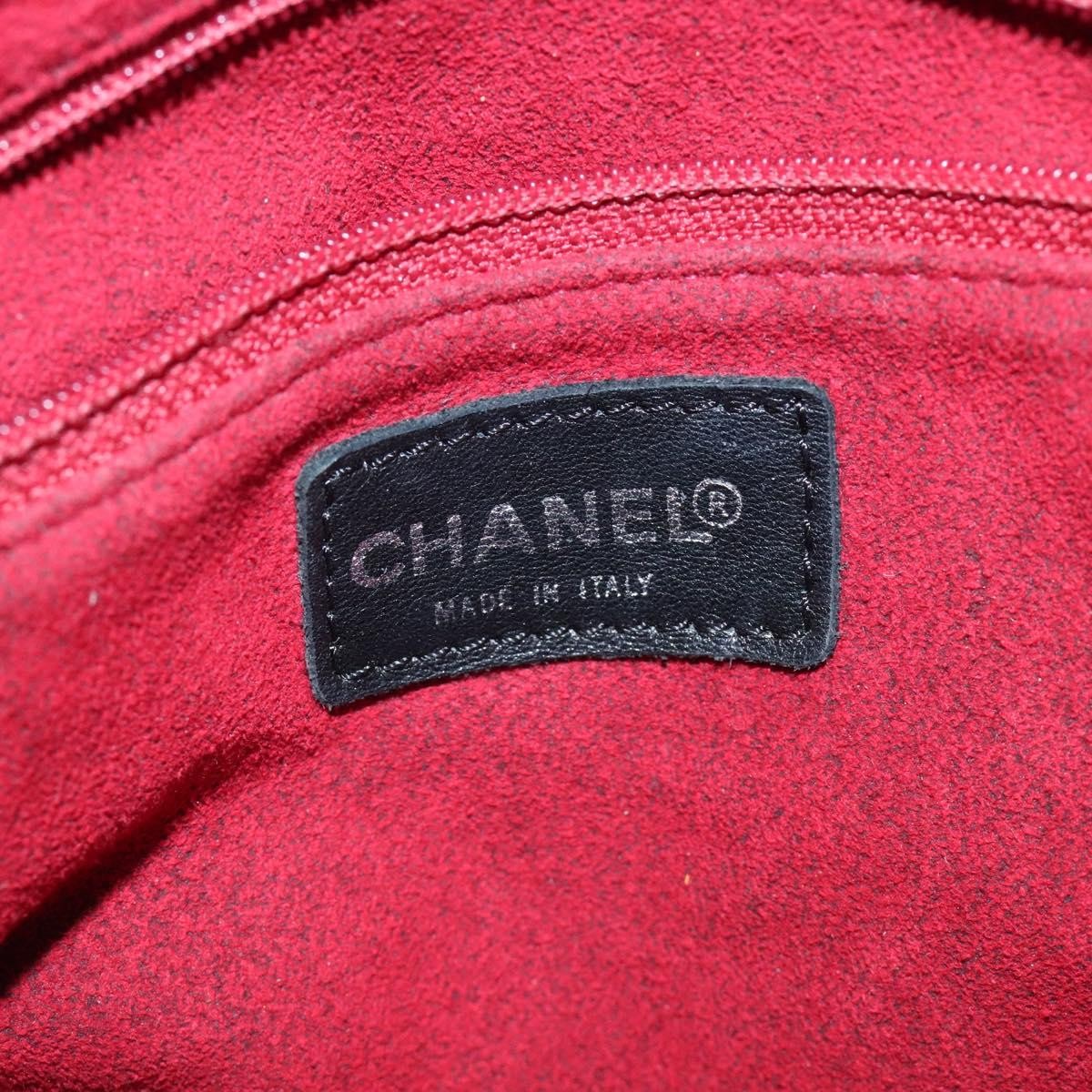 Chanel Chocolate Bar CC Bowler Bag Quilted Patent, BLACK, PATENT_LEATHER, Handbag