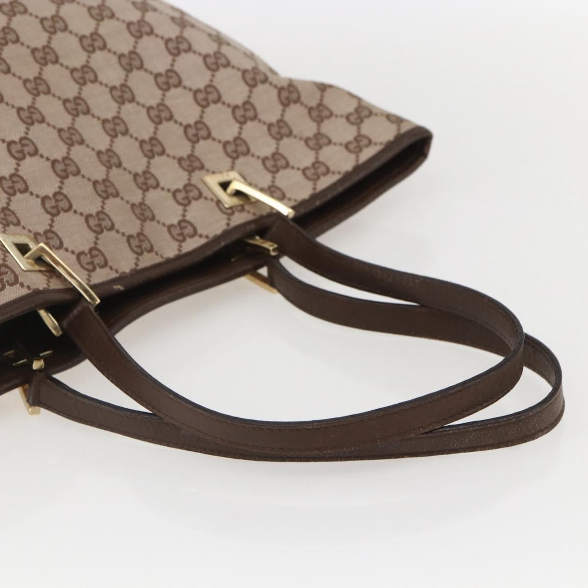 Gucci Vintage tote Canvas, BEIGE, CANVAS, Tote bag