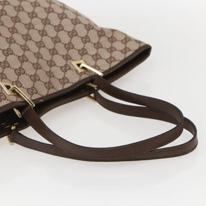 Gucci Vintage tote Canvas, BEIGE, CANVAS, Tote bag