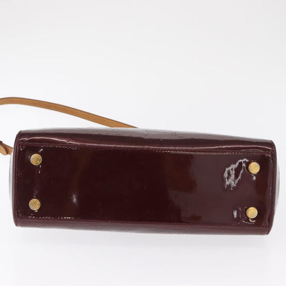 Louis Vuitton Brea Handbag Monogram Vernis, BURGUNDY, PATENT_LEATHER, Handbag