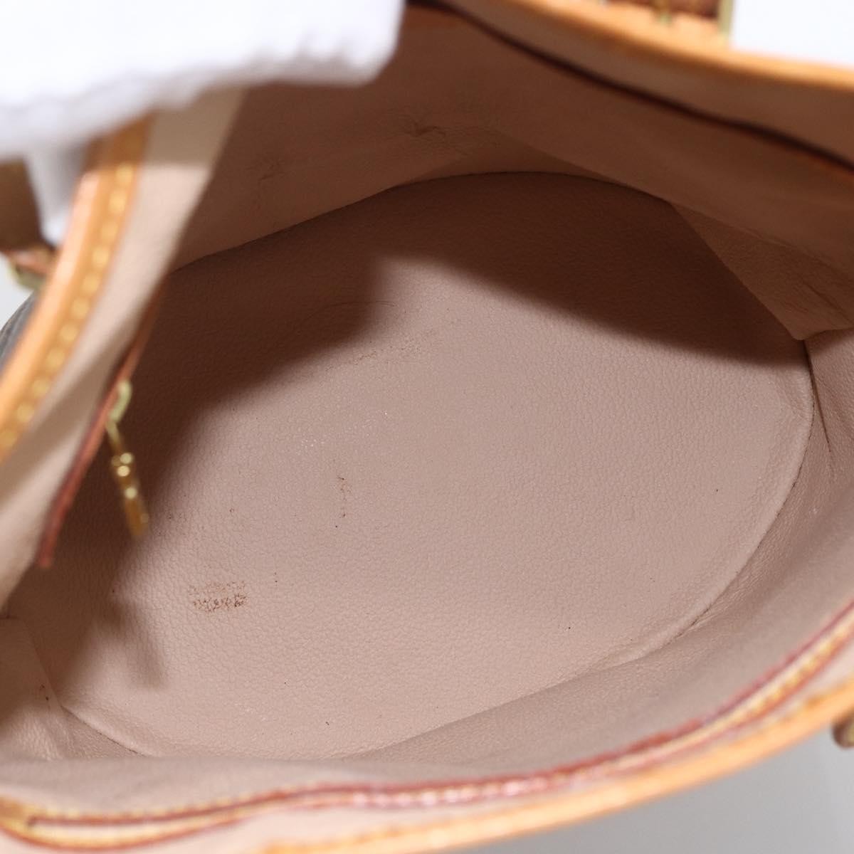 Louis Vuitton Bucket Bag Monogram Canvas, BROWN, CANVAS, Shoulder bag