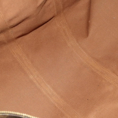 Louis Vuitton Keepall Bag Monogram Canvas, BROWN, CANVAS, Travel bag