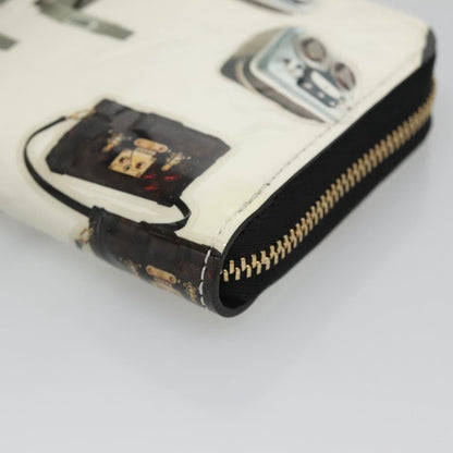 Louis Vuitton Nicolas Ghesquière Zippy Wallet Patent Monogram, WHITE, PATENT_LEATHER, Wallets