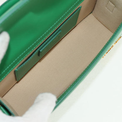 Jacquemus Le Bambinou Flap Bag Leather, GREEN, LEATHER, Handbag