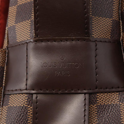 Louis Vuitton Naviglio Handbag Damier, BROWN, CANVAS, Shoulder bag