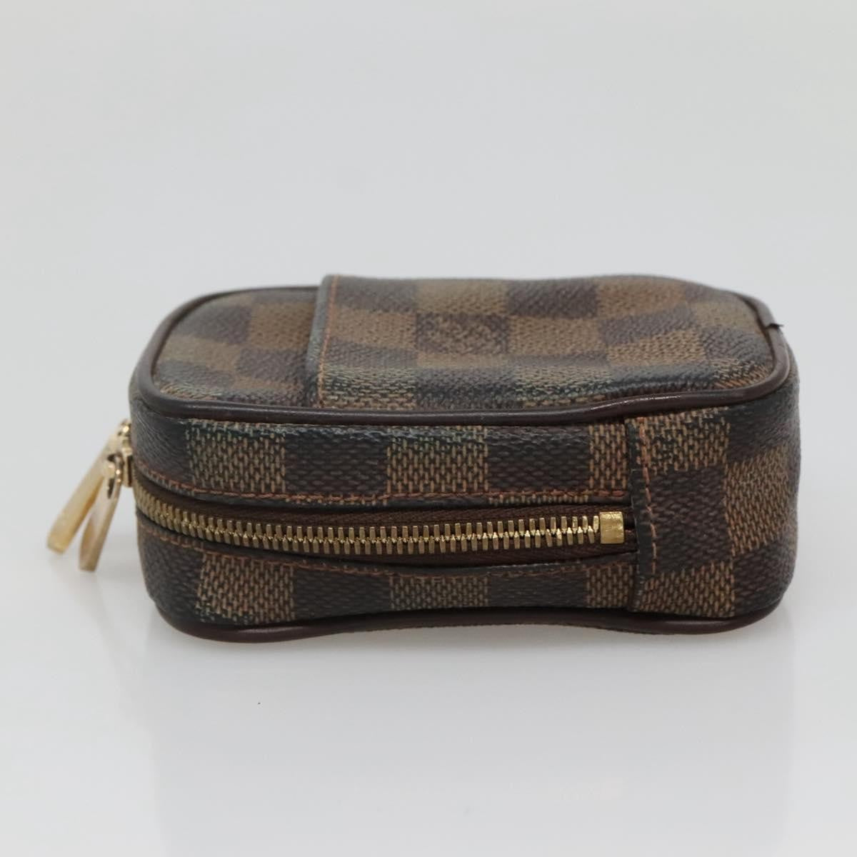 Louis Vuitton Etui Okapi Camera Case Damier, BROWN, CANVAS, Travel bag