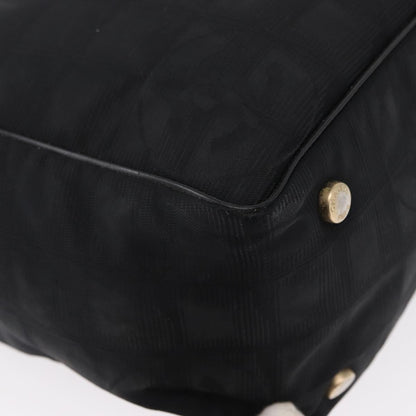 Chanel Travel Line Tote Nylon, BLACK, NYLON, Tote bag