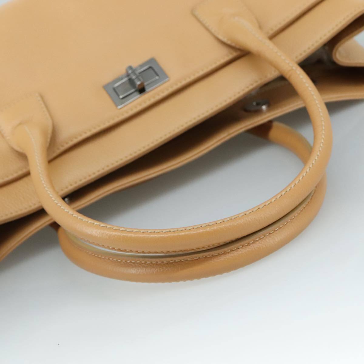 Chanel Reissue Cerf Executive Tote Leather, BROWN, LEATHER, Tote bag