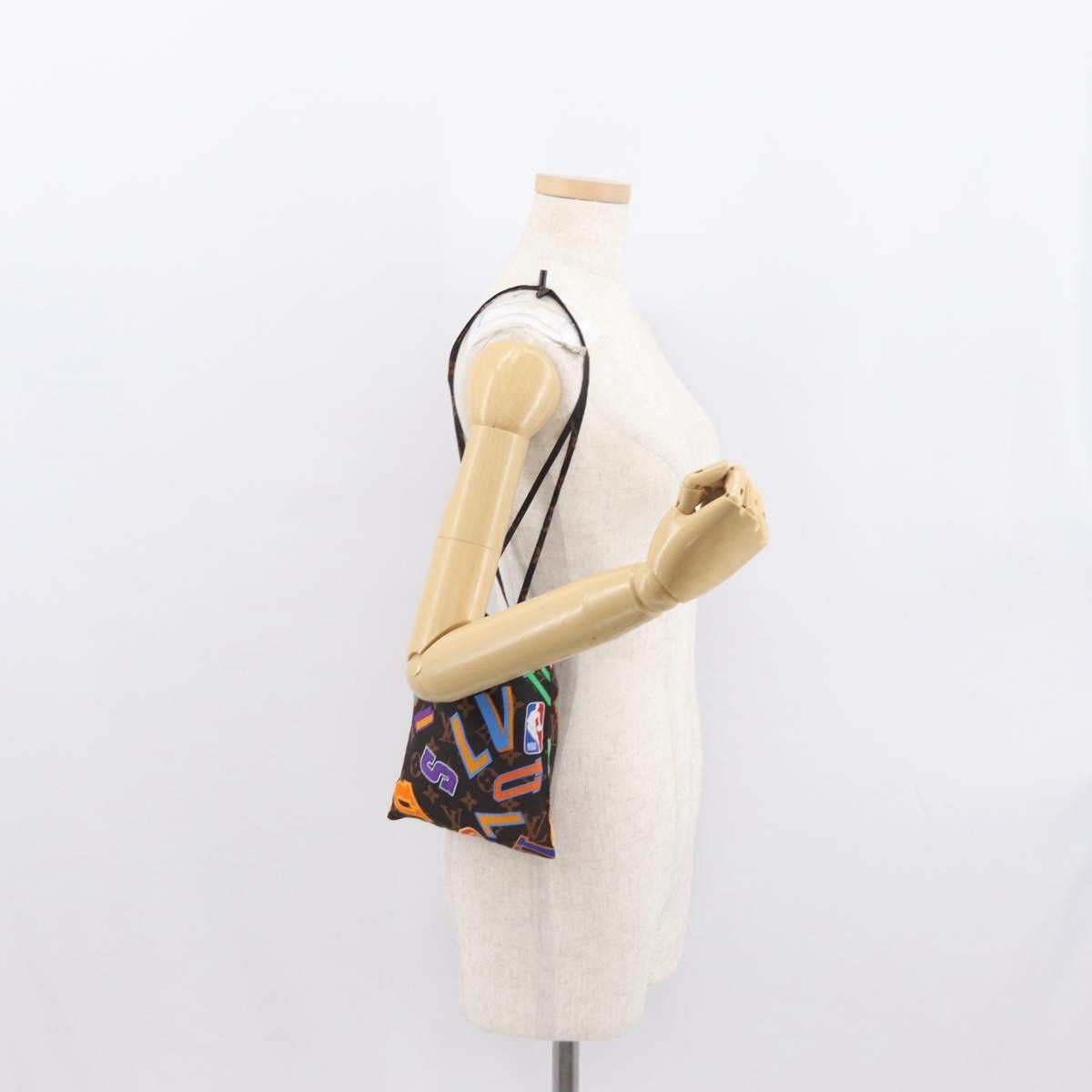 Louis Vuitton X NBA Pouch Monogram Canvas, Brown, Canvas, Clutch