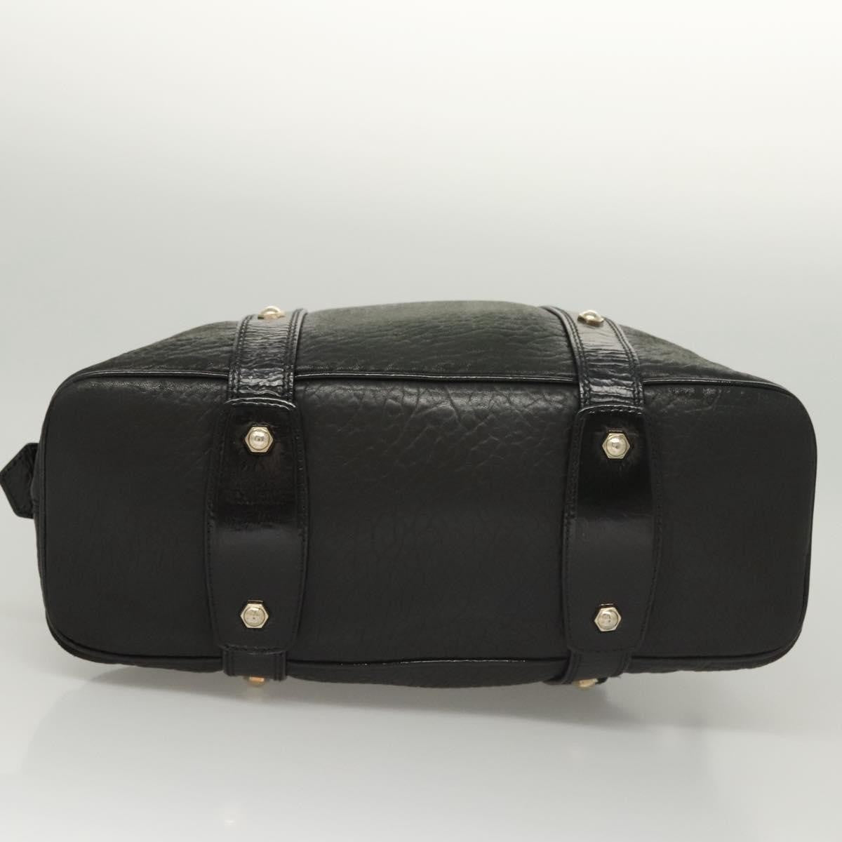 Bally Vintage Shoulder Bag Leather, BLACK, LEATHER, Shoulder bag