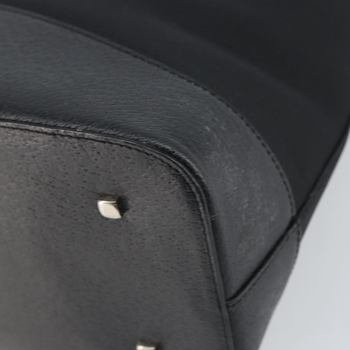 Salvatore Ferragamo Vintage Tote bag Canvas, BLACK, CANVAS, Tote bag