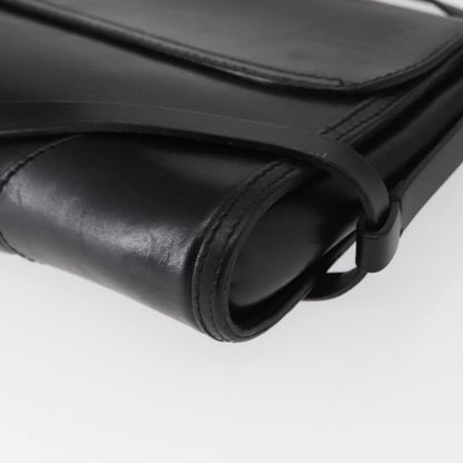 Burberry Bridle Abbott Crossbody Bag Leather, BLACK, LEATHER, Shoulder bag