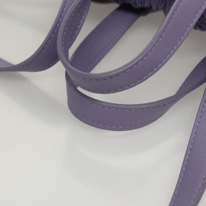 Bottega Veneta Shell Bag Leather, Purple, Leather, Shoulder Bag