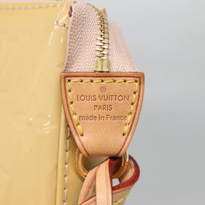 Louis Vuitton Pochette Accessoires NM Monogram Vernis, BEIGE, PATENT_LEATHER, Clutche & pouche