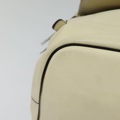 Chloe Faye Backpack Leather and Suede, BEIGE, SUEDE, Backpack