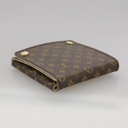 Louis Vuitton CASE JEWELRY BOX Canvas, BROWN, CANVAS, Wallets