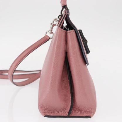 Gucci Bamboo Daily Top Handle Bag Leather, PINK, LEATHER, Handbag