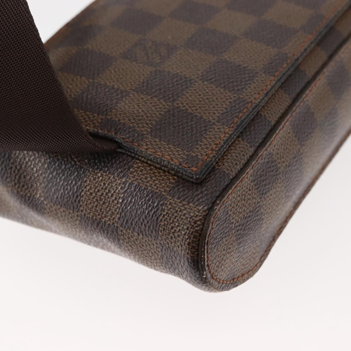 Louis Vuitton Geronimos Waist Bag Damier, BROWN, CANVAS, Shoulder bag