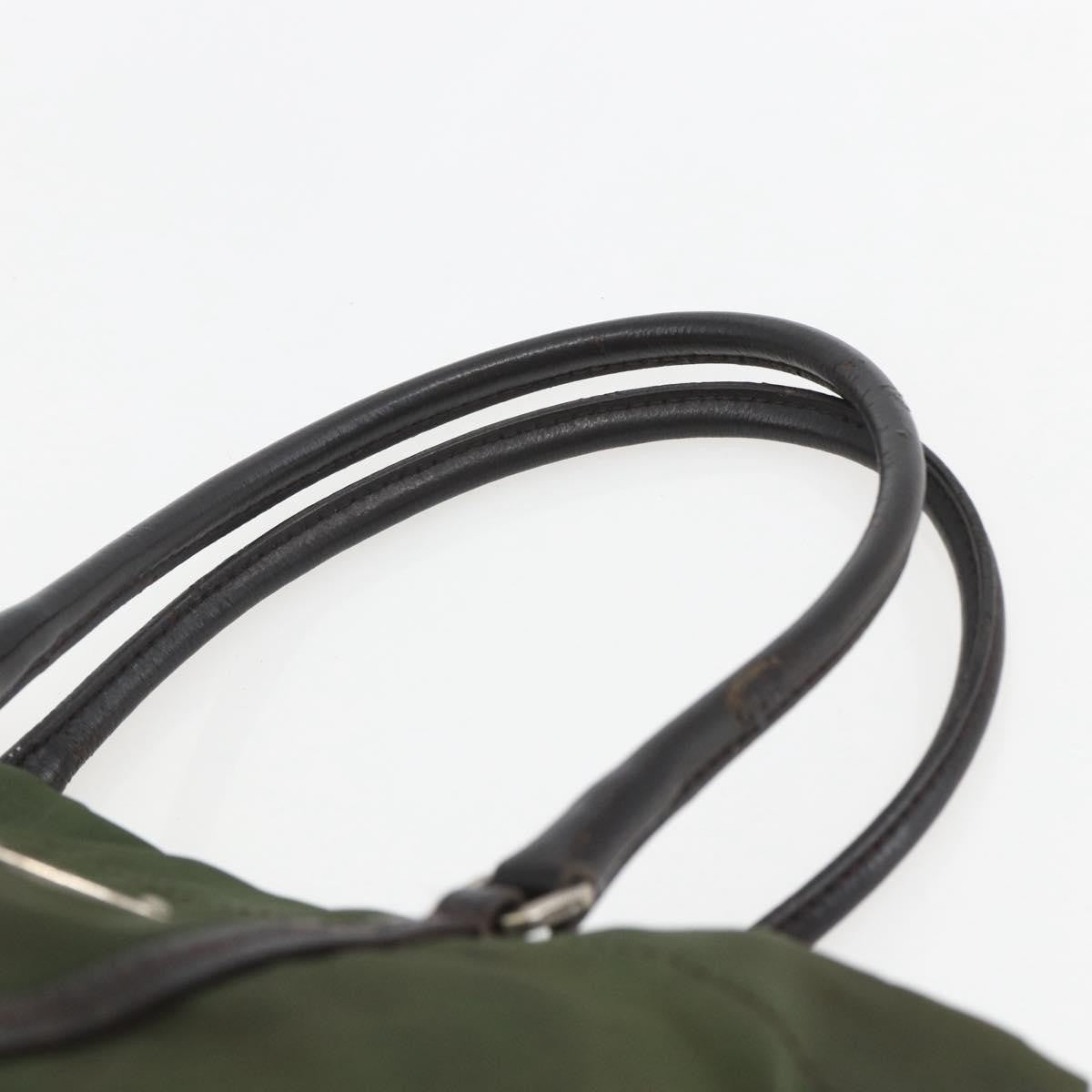 Prada Vintage Tote Tessuto, KHAKI, NYLON, Tote bag